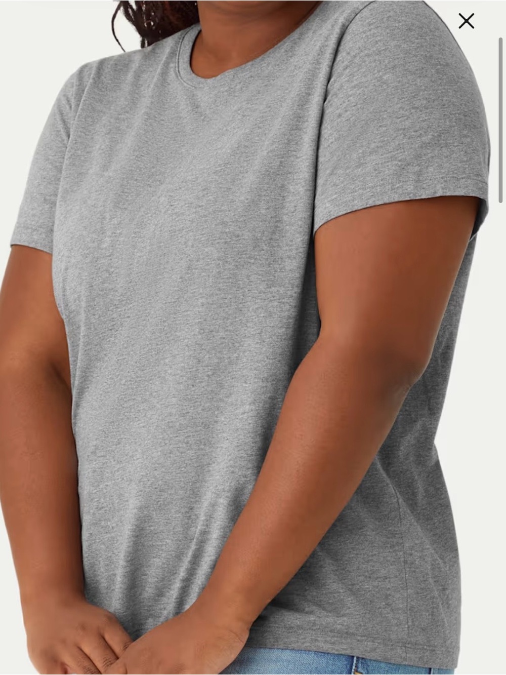 Bombas Women's Pima Cotton Crew Neck T-Shirt